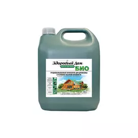 средство деревозащитное ЗДОРОВЫЙ ДОМ Био 9кг желто-зеленый, арт.ЗД Био дер.с9кг