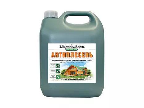 средство деревозащитное ЗДОРОВЫЙ ДОМ от плесени 3,5кг, арт.Ант.дер.с.3,5кг