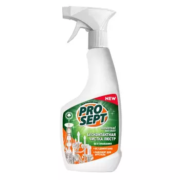 средство для люстр PROSEPT Universal Anti-Dust бесконтактная чистка спрей 0,5л