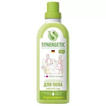 средство для пола SYNERGETIC Райский сад 750мл