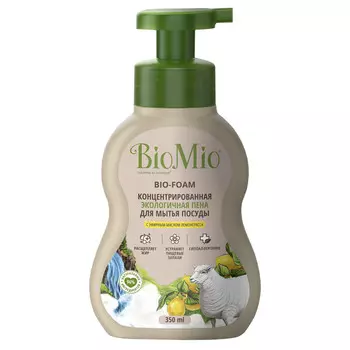 средство для посуды BIOMIO Bio-Foam Лемонграсс пена 350мл