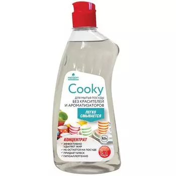 средство для посуды PROSEPT Cooky без аромата гель 500мл концентрат