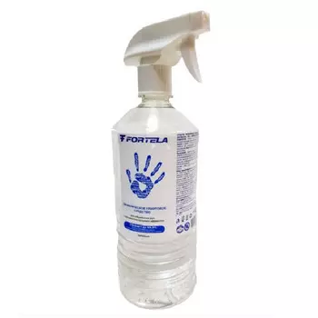 средство для рук с антибактериальным эффектом 1л спрей 70% изопропилового спирта