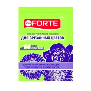 средство для сохранения свежести срезанных цветов Bona Forte 15г