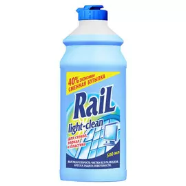 средство для стекол RAIL сменный блок 0,5л