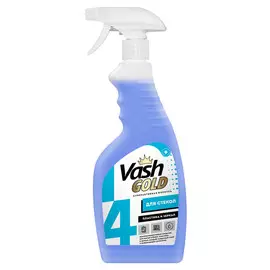 средство для стекол, зеркал и пластика VASH GOLD спрей 500мл