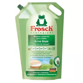 средство для стирки FROCSH Алоэ Вера, 2 л, универсальное, жидкое