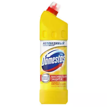 средство для туалета DOMESTOS Лимонная свежесть гель 1л