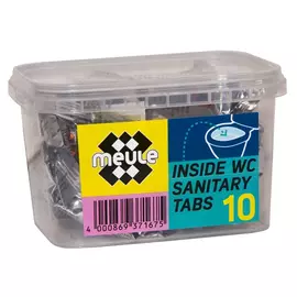 средство для туалета MEULE Inside WC Sanitary таблетки 10шт