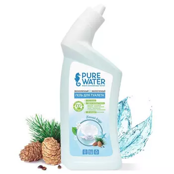 средство для туалета PURE WATER Белый кедр гель 500мл
