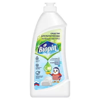 средство посуды BIOPIN Зеленый чай Мао гель 480мл