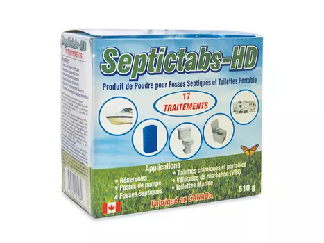 средство SEPTICTABS-HD для выгребных ям и баков для отходов 510г