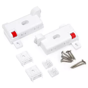 стабилизатор для ящика BOYARD ЗИП SBS11/W белый 2шт для широких ящиков