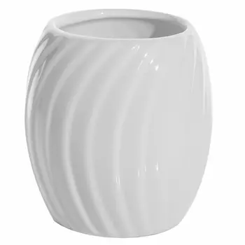 стакан АКВАЛИНИЯ Меллоу керамика белый