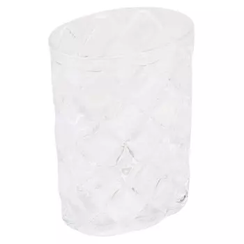 стакан для зубных щеток АКВАЛИНИЯ Хрусталь прозрачный пластик