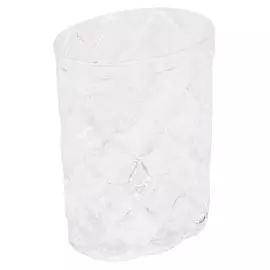 стакан для зубных щеток АКВАЛИНИЯ Хрусталь прозрачный пластик