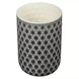 стакан для зубных щеток АКВАЛИНИЯ Magic керамика серый