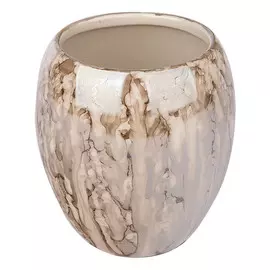 стакан для зубных щеток АКВАЛИНИЯ Оникс коричневый