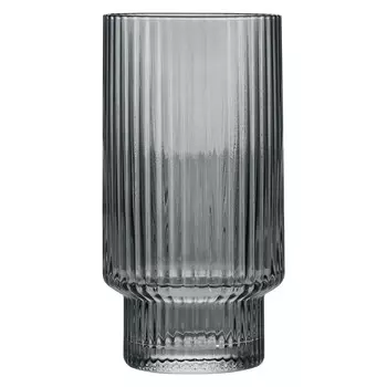 стакан для зубных щеток MOROSHKA Ephir 7х7х16см стекло серый