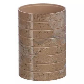 стакан для зубных щеток VANSTORE Оникс пластик бежевый