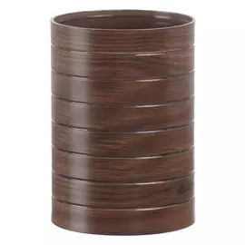 стакан для зубных щеток VANSTORE Wood пластик коричневый