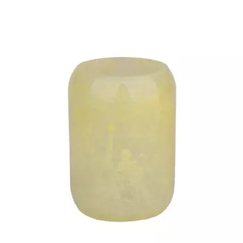 стакан для зубных щеток VITARTA Amber полирезин желтый