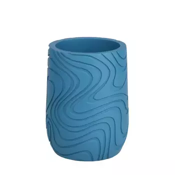 стакан для зубных щеток VITARTA Komo полирезин синий