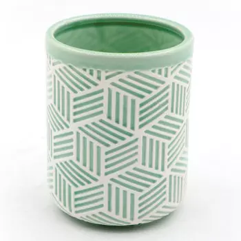 стакан для зубных щеток VITARTA Labirint керамика мятный