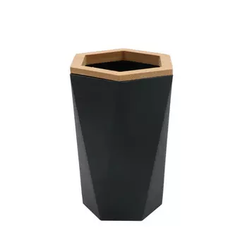 стакан для зубных щеток VITARTA Lodi полипропилен черный