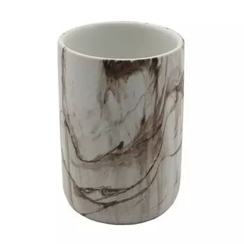 стакан для зубных щеток VITARTA Marble sand керамика бежевый