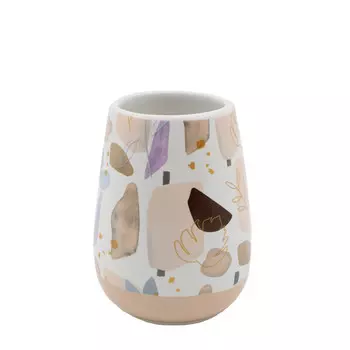 стакан для зубных щеток VITARTA Pebble керамика бежевый