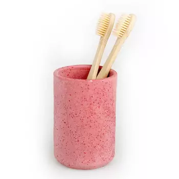 стакан для зубных щеток VITARTA Pink керамика розовый
