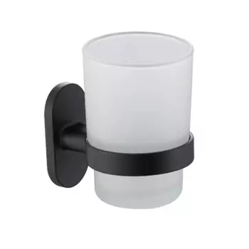 стакан для зубных щеток VITARTA Selena цинк/хром черный