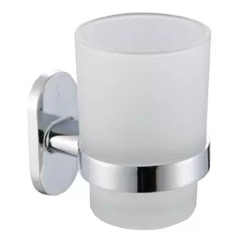 стакан для зубных щеток VITARTA Selena цинк/хром белый