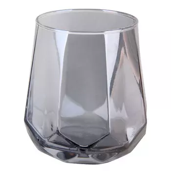 стакан Emboss Black 340мл низкий стекло черный