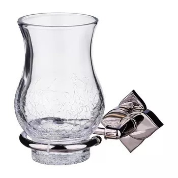 стакан настенный MOROSHKA Grande сплав цинка хром