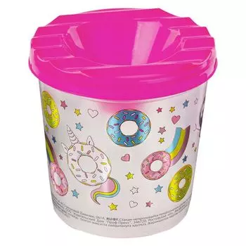 стакан непроливайка ЮНЛАНДИЯ Сладкие Истории с рисунком