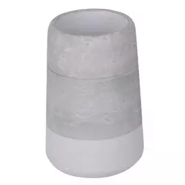 стакан RAINDROPS Дублин серо-зеленый полирезин