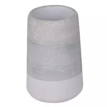 стакан RAINDROPS Дублин серо-зеленый полирезин