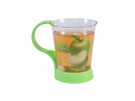 стакан с подстаканником 250мл пластик