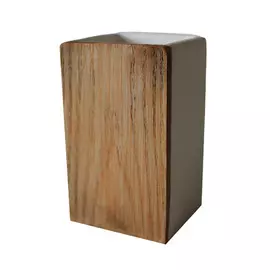 стакан SIBO Woody white полирезин древесно-белый