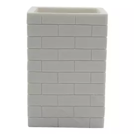 стакан VITARTA Wall полирезин белый