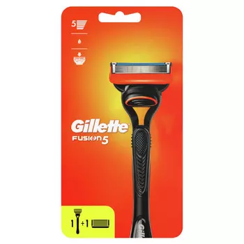 станок для бритья GILLETTE Fusion +2кассеты