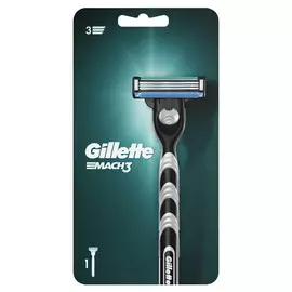 станок для бритья GILLETTE Mach3 + 1 кассета