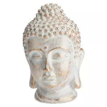 статуэтка KOOPMAN Будда 15х15х23,5см полистоун белый