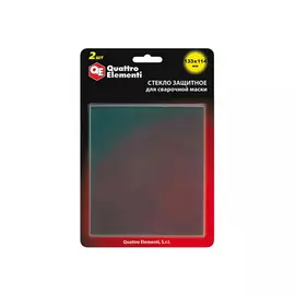 стекло для сварочной маски QUATRO ELEMENTI 133х114мм