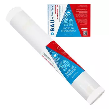 стеклохолст BAU by SWEDTEX паутинка 50г/м2 50х1м белый, арт.R150