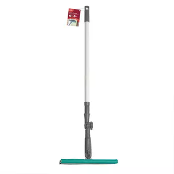 стекломой HOMEQUEEN 47-75см для москитных сеток с телескоп. ручкой, пластик, металл, поролон