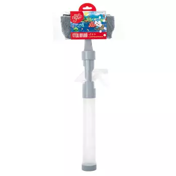 стекломой HOMEQUEEN Мой Герой 3в1 42см с распылителем 200мл пластик, резина, микроволокно