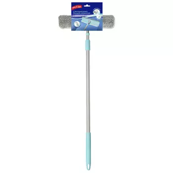 стекломой YOU'LL LOVE 78-120х28см поворотный с телескоп.ручкой металл, пластик, микрофибра